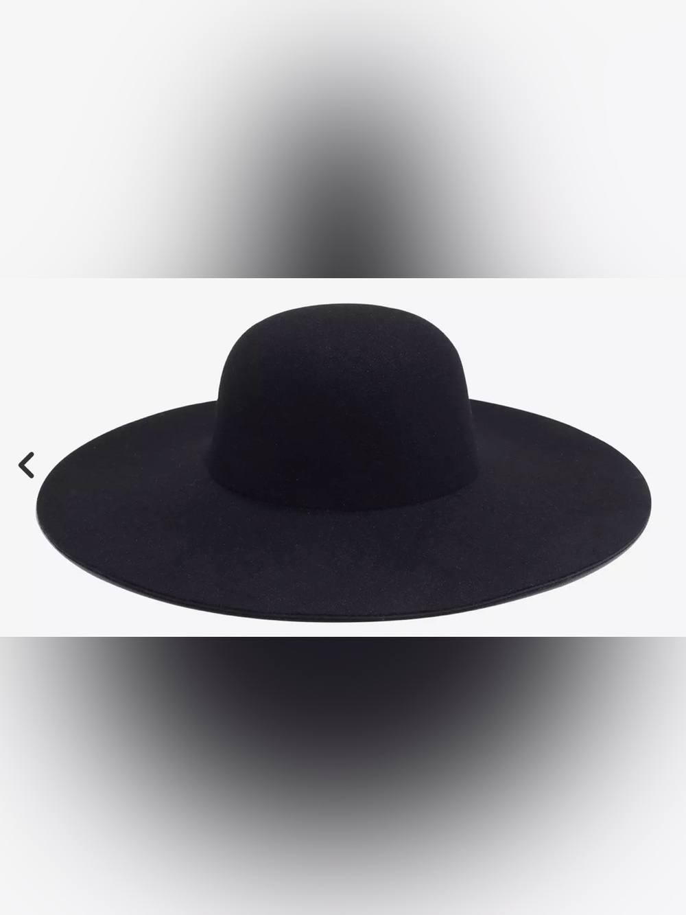 New With Tags Woman Sold Out Floppy Hat Summer Goth Hot Topic .